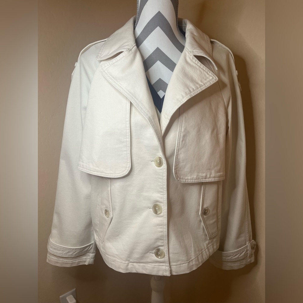Banana Republic Factory Short Trench Jacket
